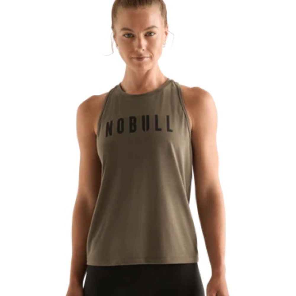 NOBULL Women's Khaki Tank Top